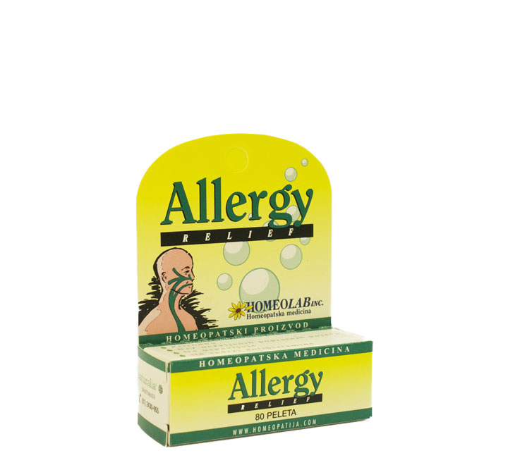 Allergy Relief alergija, Homeolab