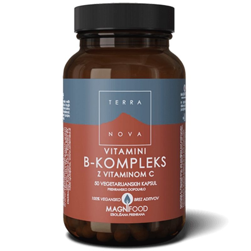 B kompleks s vitaminom C 50 kapsula, Terranova