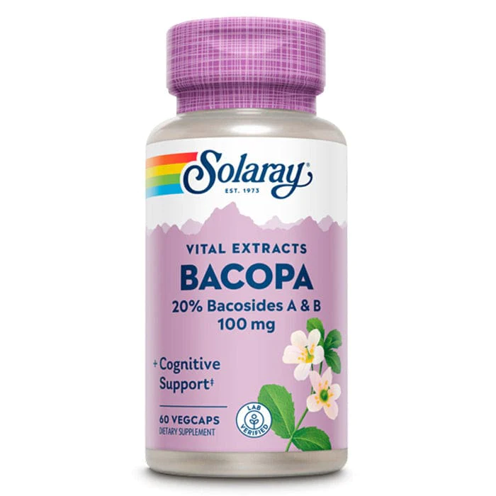 Bacopa leaf extract 60 kapsula, Solaray