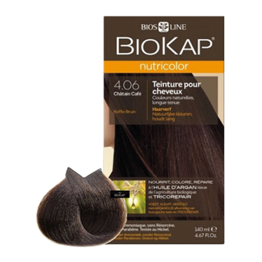 Biokap Nutricolor boja za kosu 4.06 Coffee Brown, Bios Line