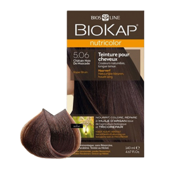 Biokap Nutricolor boja za kosu 5.06 Brown Nutmeg, Bios Line