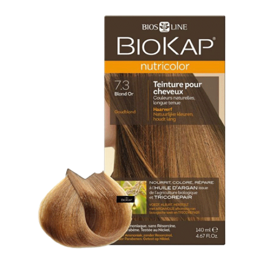 Biokap Nutricolor boja za kosu 7.3 Golden Blond, Bios Line