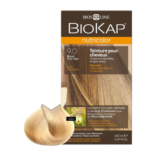 Biokap Nutricolor boja za kosu 9.0 Extra Light Blond, Bios Line