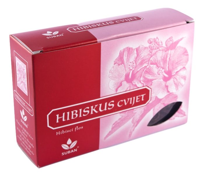 Čaj Hibiskus cvijet 30g, Suban