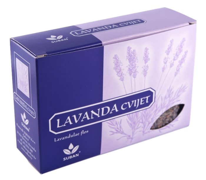 Čaj Lavanda cvijet 30g, Suban