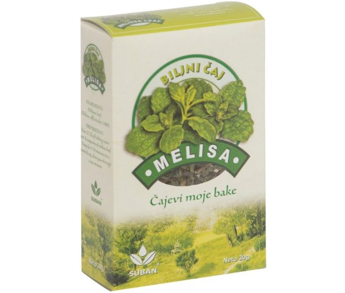 Čaj MelisaMatičnjak 30g, Suban 1