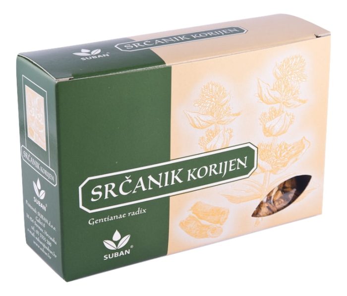 Čaj SrčanikLincura korijen 50g, Suban