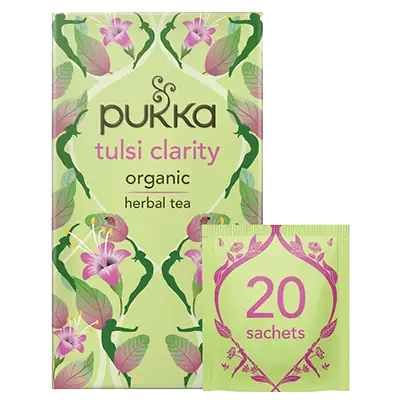 Čaj Tulsi Clarity organski 20 filter vrećica, Pukka