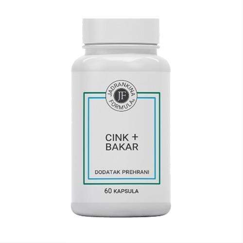 Cink+Bakar 60 kapsula, Jadrankina formula