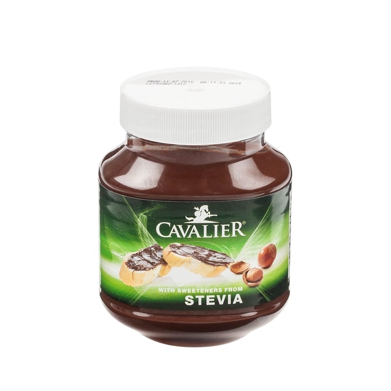Čokoladni namaz s lješnjacima i stevijom 380g, Cavalier