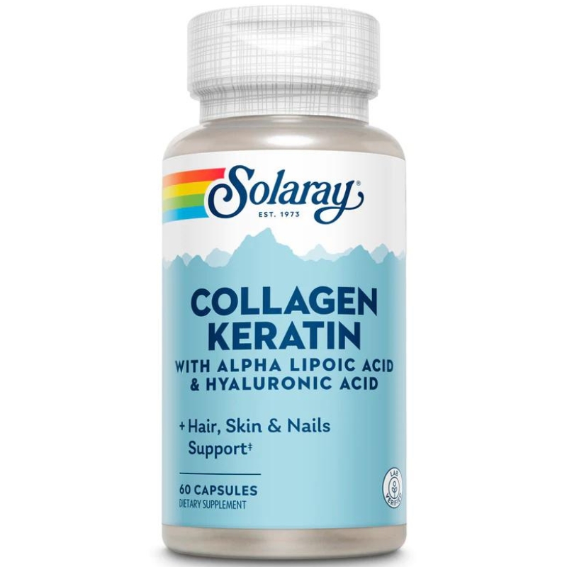 Collagen Keratin 60 kapsula, Solaray
