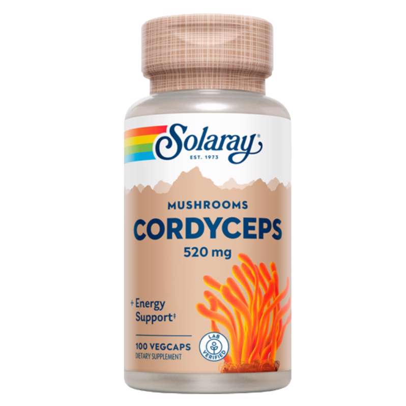 Cordyceps 520mg 100 kapsula, Solaray