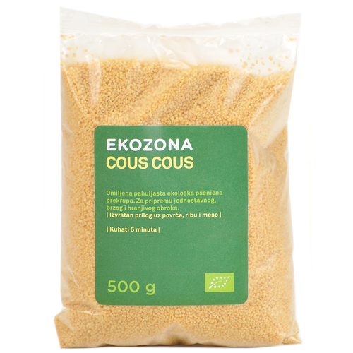 Cous cous organski 500g, Ekozona