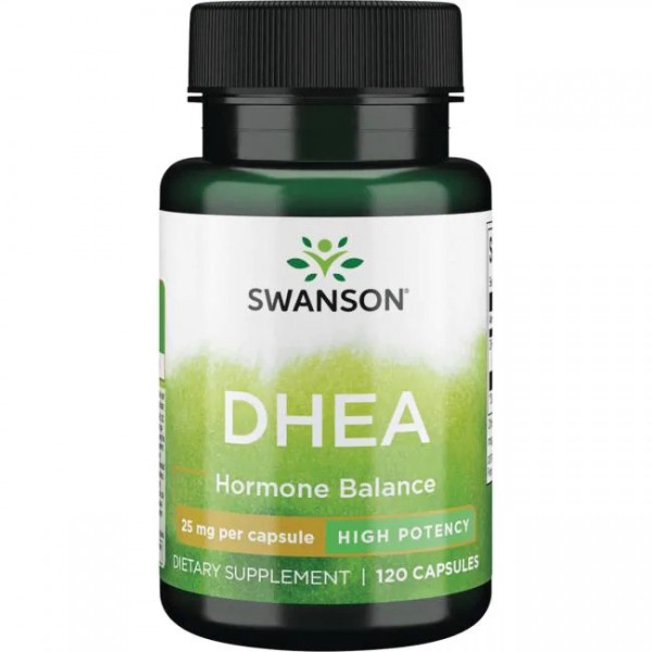 DHEA 25 mg 120 kapsula, Swanson