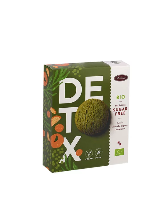 Detox keksi bez šećera organski 125g, Delicia