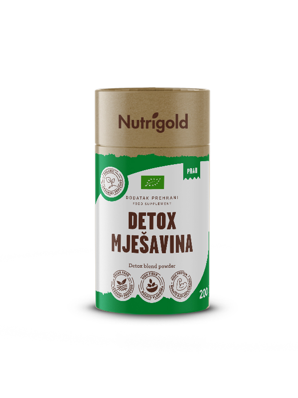 Detox mješavina u prahu organska 200g, Nutrigold