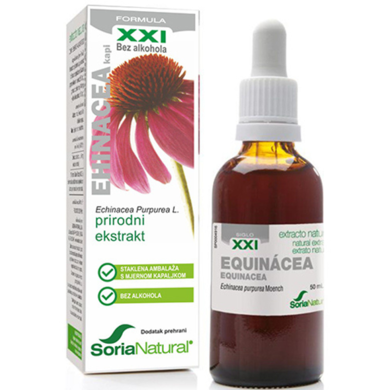 Ehinacea kompleks prirodni ekstrakt 50ml, Soria Natural 0