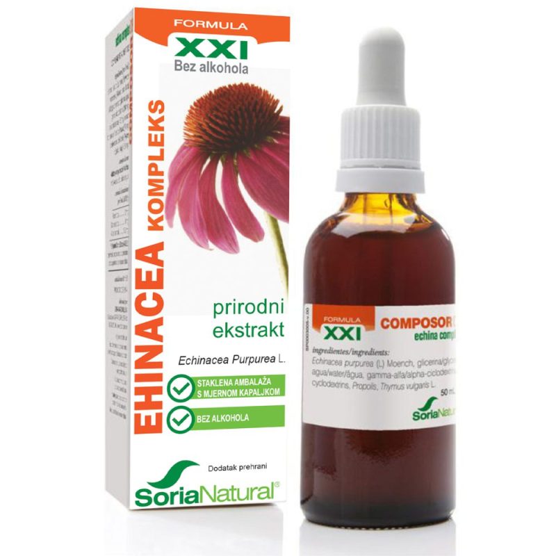 Ehinacea kompleks prirodni ekstrakt 50ml, Soria Natural