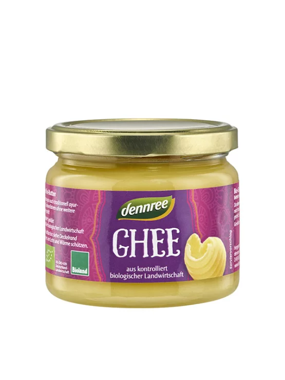 Ghee pročišćeni maslac organski 240g, Dennree