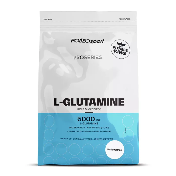 Glutamine u prahu bez okusa 500g, MyProtein