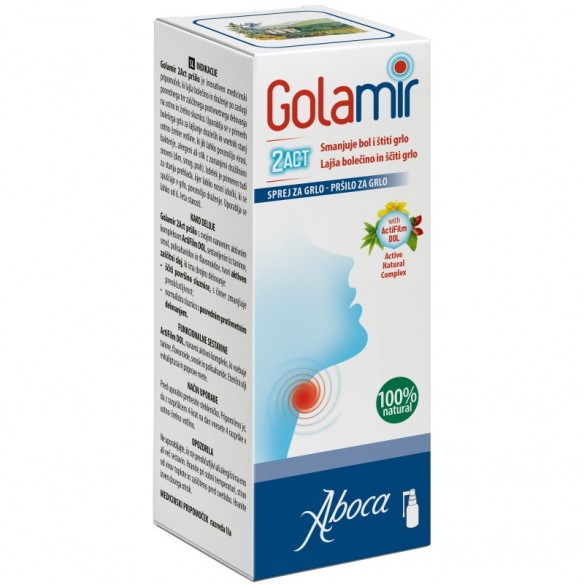Golamir 2ACT sprej 30ml, Aboca