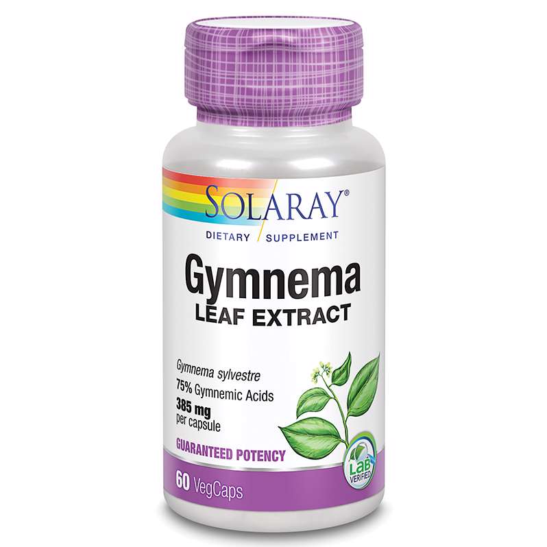 Gymnema Leaf extract Svilenica 385mg 60 kapsula, Solaray