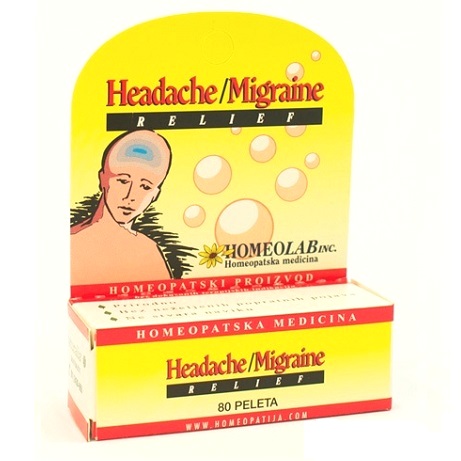 Headache Migraine Reliefglavoboljemigrene, Homeolab