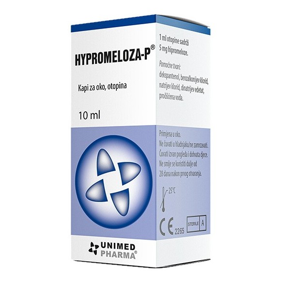 Hypromeloza kapi za oko 10ml, Unimed Pharma