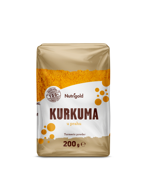 KURKUMA PRAH 200 G, Nutrigold TZH