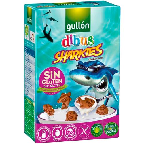 Keksi Sharkies bez glutena i laktoze 250g, Gullon