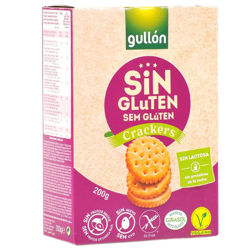 Keksi bez glutena i laktoze 200g, Gullon