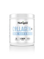 Kolagen u prahu za kožu, kosu i nokte, okus limuna 187 g, Nutrigold