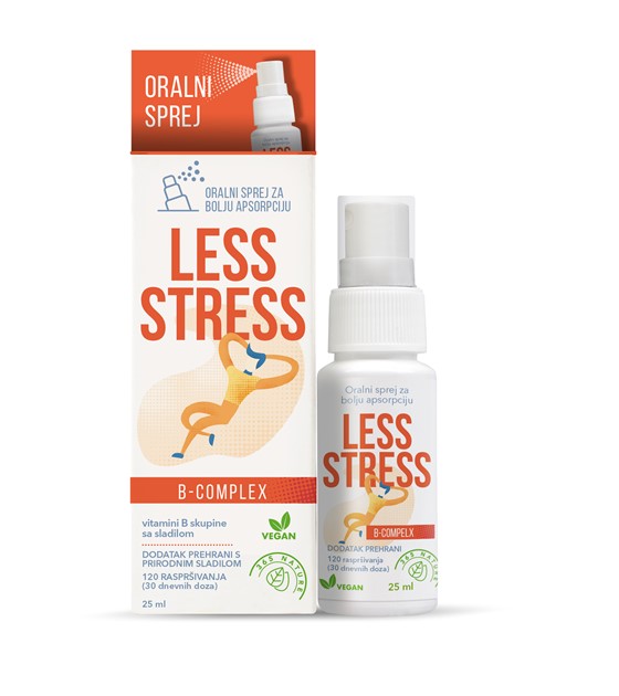 Less Stress B kompleks sprej 25ml, 365 Nature