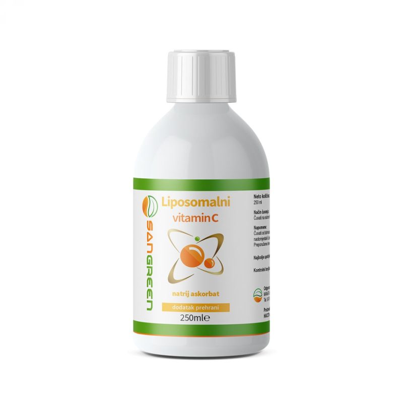 Liposomalni vitamin C 250ml, Sangreen
