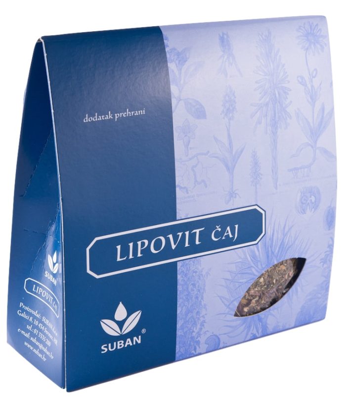 Lipovit čajna mješavina 80g, Suban