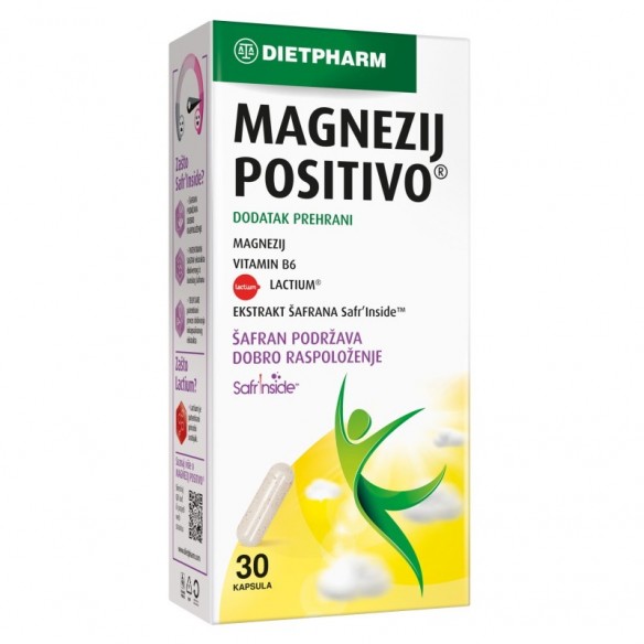 Magnezij Positivo 30 kapsula, Dietpharm