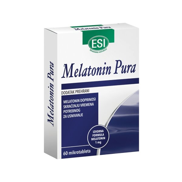 Melatonin Pura 1 mg 60 tableta, Esi