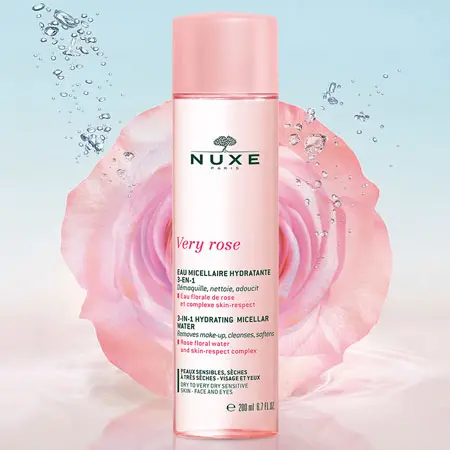 NUXE VERY ROSE Eau Micellaire hydratante 200ML 1