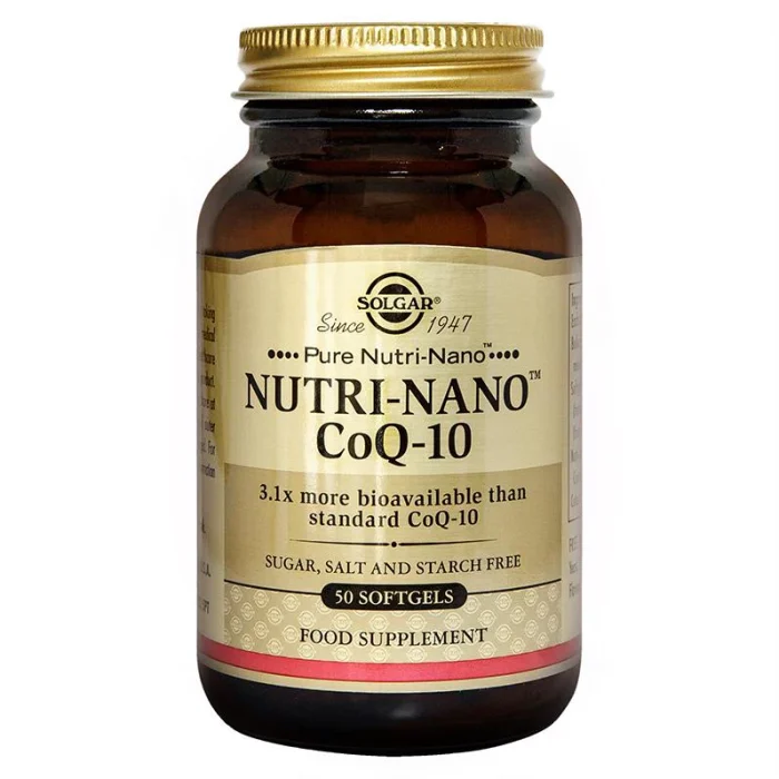 Nutri Nano CO Q10 50 kapsula, Solgar