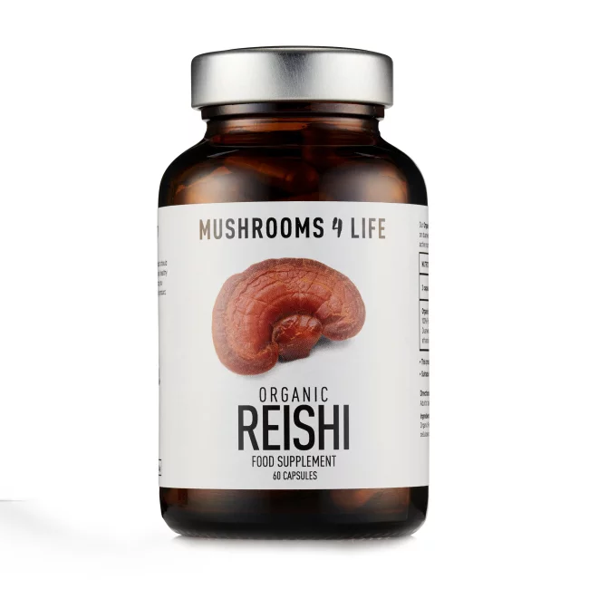 Reishi 400mg 60 kapsula, Mushrooms 4 Life