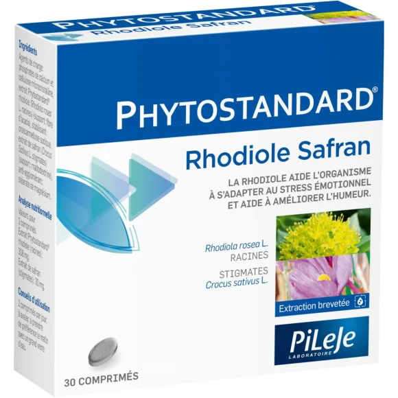 Rodiola i Šafran Phytostandard 30 tableta, Pileje