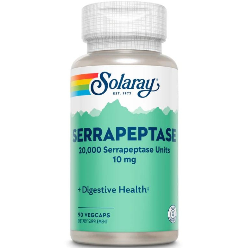 Serrapeptase 10mg 90 kapsula, Solaray 1