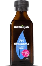 Ulje 5 Tibetanaca hladno prešano 100ml, Matičnjak