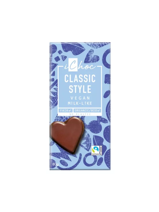 Veganska čokolada Choco Cookie organska 80g, iChoc
