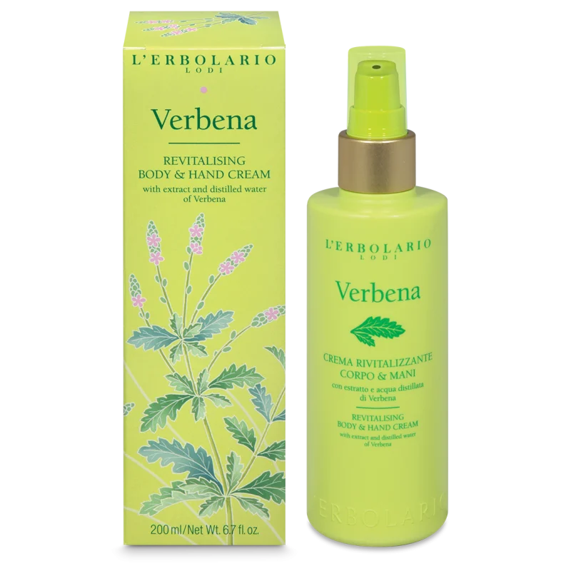 Verbena krema za tijelo i ruke 200ml, Lerbolario