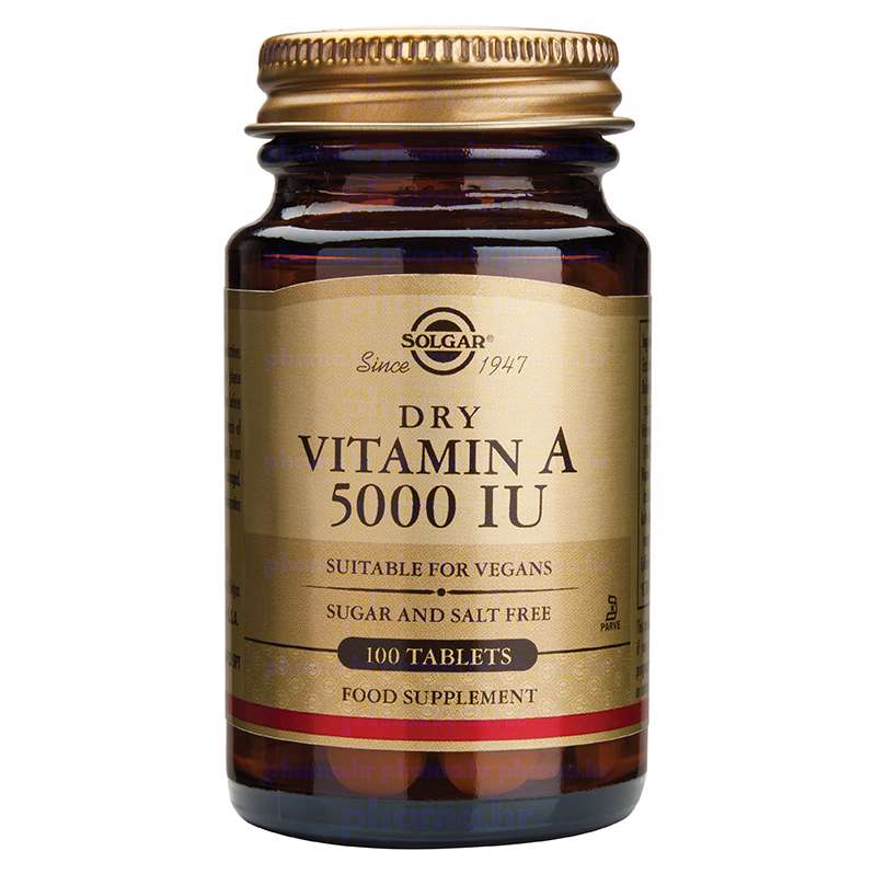 Vitamin A 100 tableta, Solgar