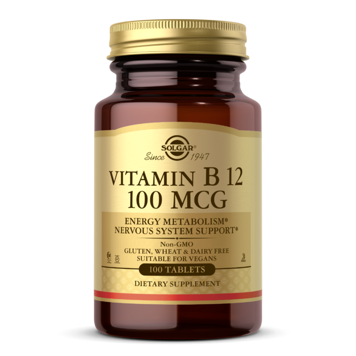 Vitamin B12 100mcg 100 tableta, Solgar