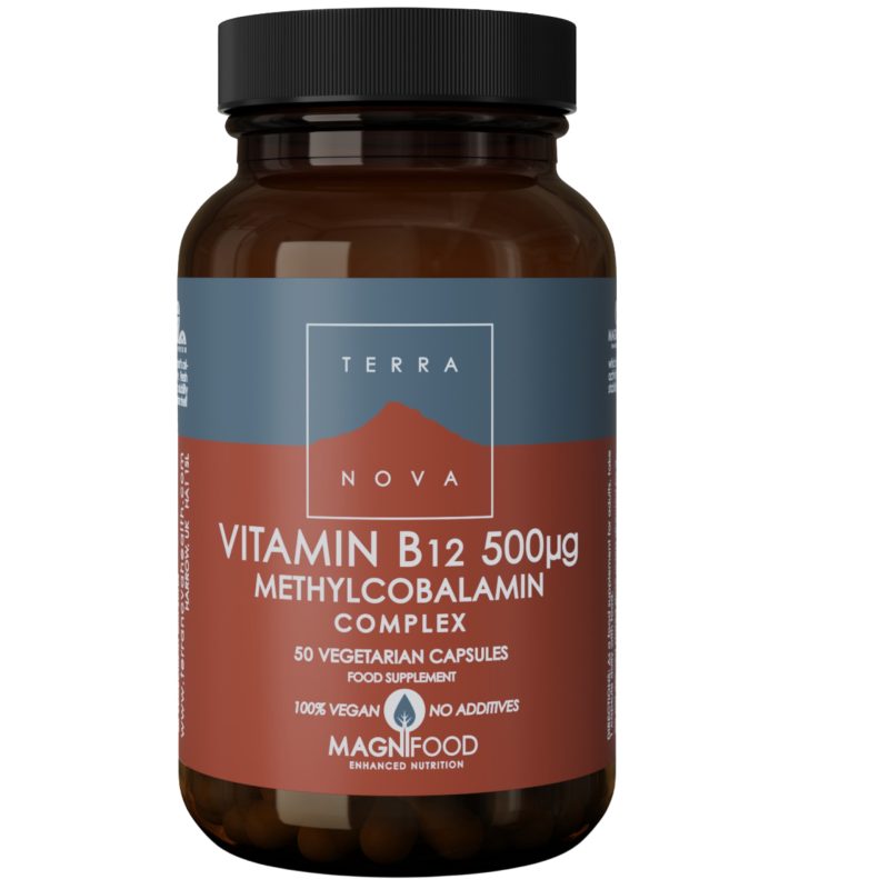 Vitamin B12 500 mcg kompleks 50 kapsula, Terranova 1