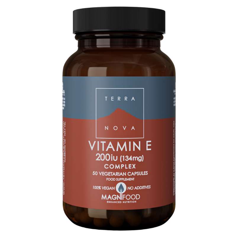 Vitamin E 200 iu kompleks 50 kapsula, Terranova