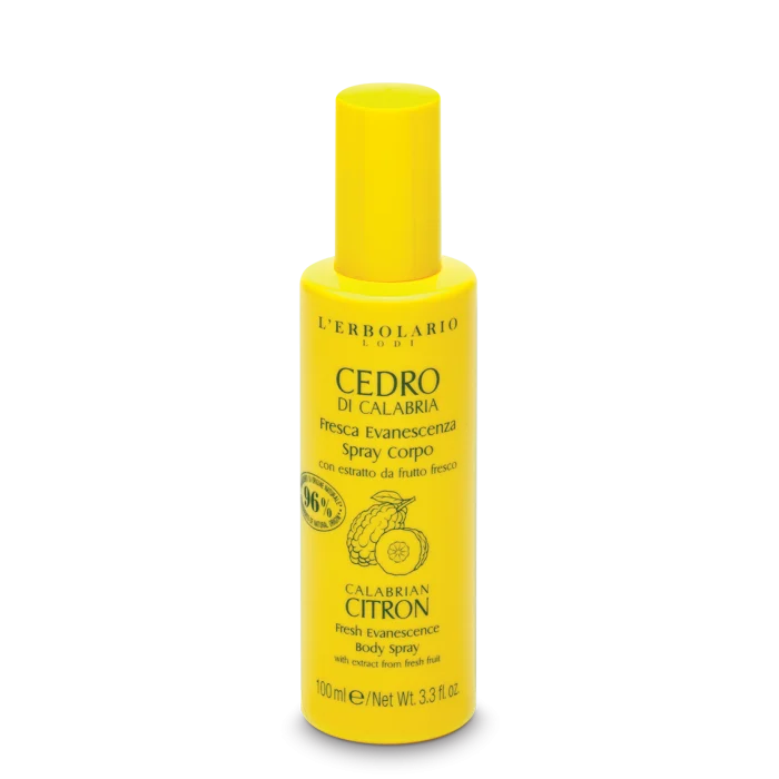 fresh evanescence body spray calabrian citron